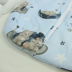 Śpiworek Do Sania Misie Na Księżycu