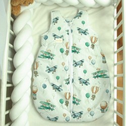 Śpiworek Do Sania Samoloty i Balony